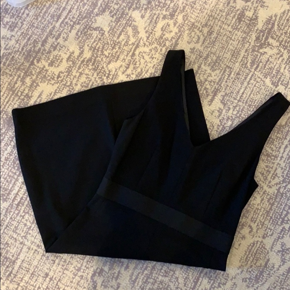 Theory sleeveless black dress
